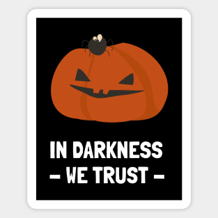 in darkness we trust Magnet